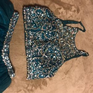Crop top dress